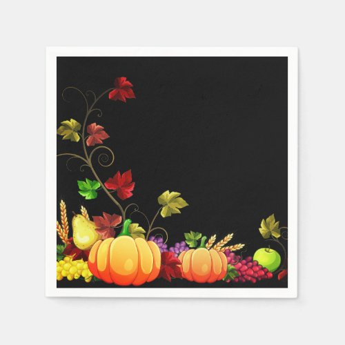 Autumn Harvest Napkins