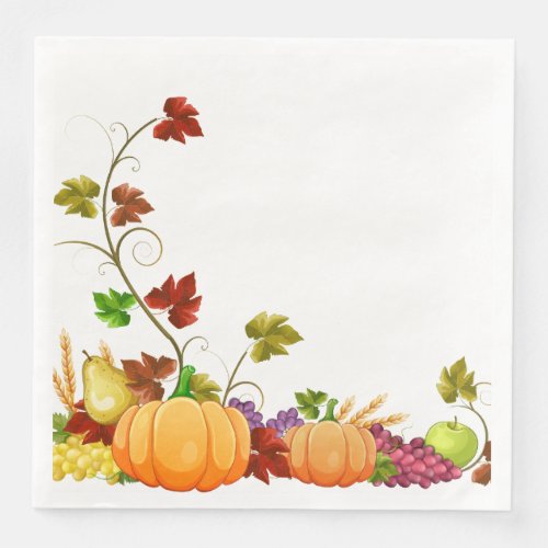 Autumn Harvest Napkins