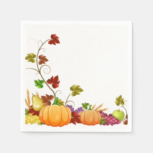 Autumn Harvest Napkins