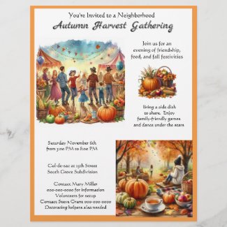 Autumn Harvest Neighborhood Party 