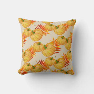 Autumn Harvest Pumpkin Pillow