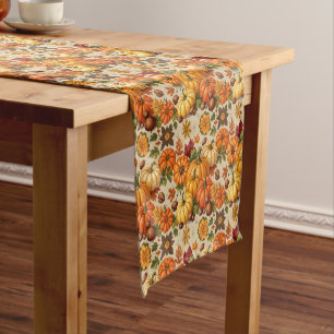 Autumn Harvest Short Table Runner