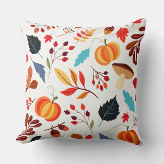 Autumn Harvest Throw Pillow