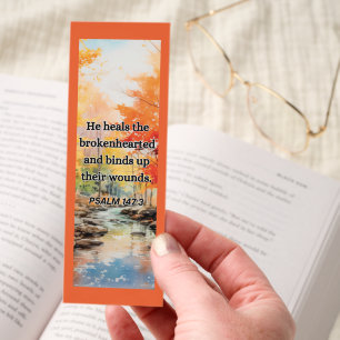 Autumn Healing/Bible Verses Bookmarks
