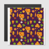 Autumn  Healthy Harvest Veggie And Fruits Throw Pi (Front/Back)