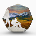 Autumn hike acrylic award<br><div class="desc">Autumn Hike by Amanda Royale. Adventure: nature, rock climbing, hiking and biking, running, the love of mud and outdoor sports, mountains, big sky, inspiration, and getting away from it all.</div>