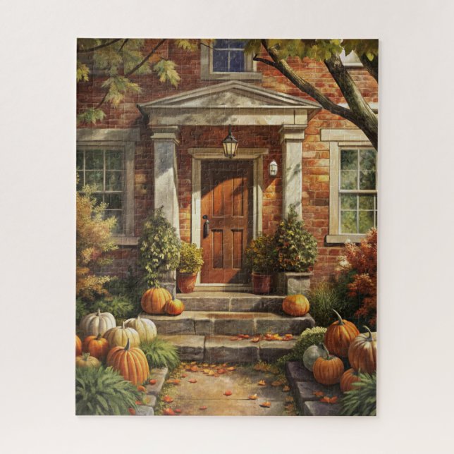 Autumn Home Puzzle (Vertical)