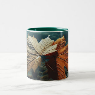 Autumn Hues Two-Tone Coffee Mug
