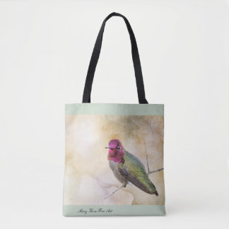 Autumn Hummer Tote Bag