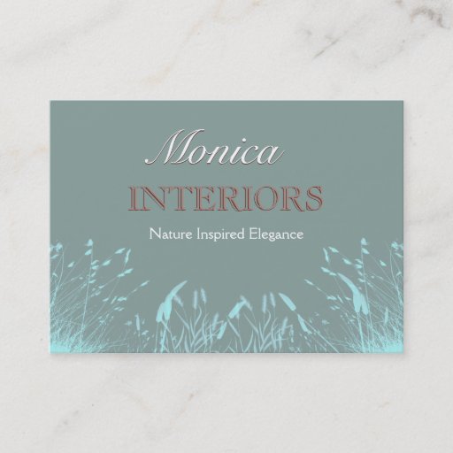 Customizable Autumn ii business card template