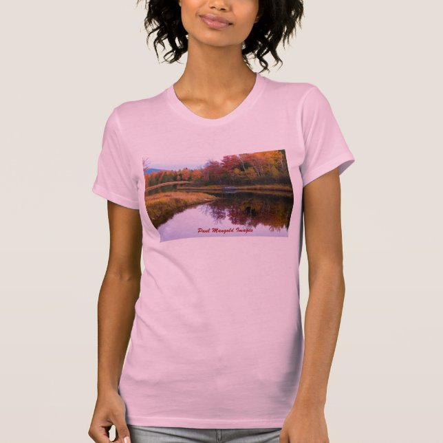 Autumn in Acadia National Park T-Shirt (Front)