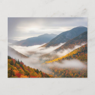 Autumn in Adirondack Mountains Postcard