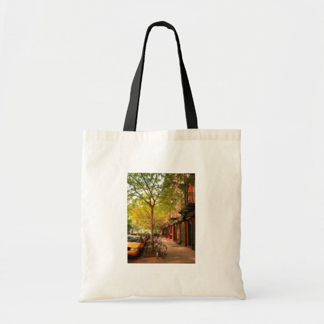 Autumn in Alphabet City, East Village, NYC Tote Bag (Front)