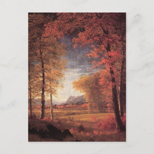 Autumn in America Postcard