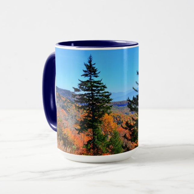 Autumn in Blue Ridge Mug (Front Left)