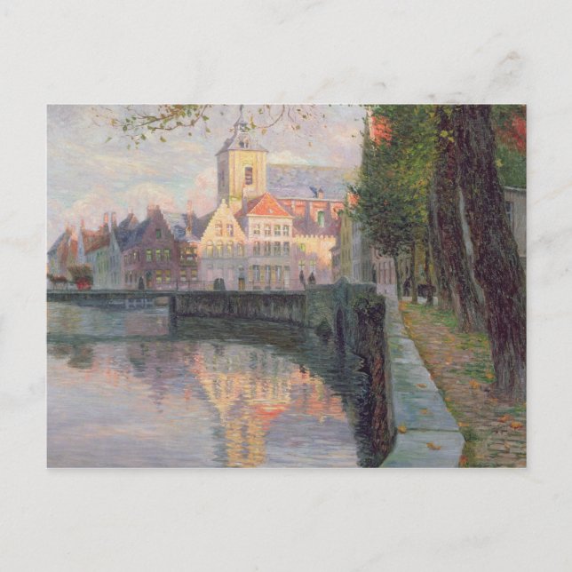 Autumn in Bruges Postcard (Front)