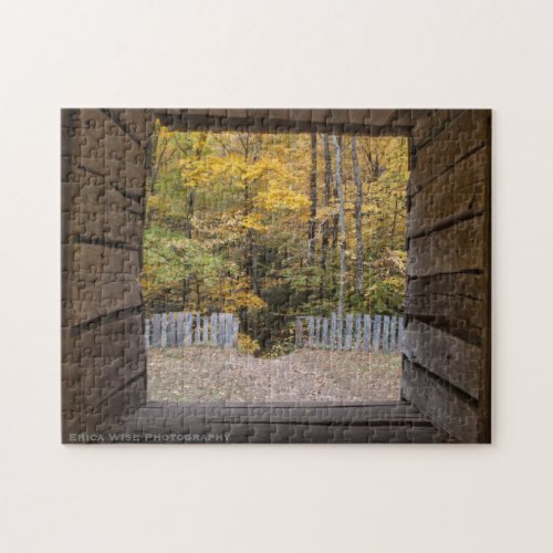 Autumn in Cades Cove Jigsaw Puzzle