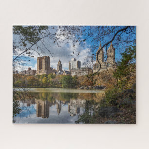 Autumn in Central Park New York Jigsaw Puzzle
