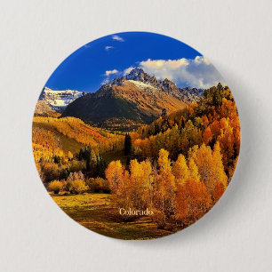 Autumn in Colorado Button