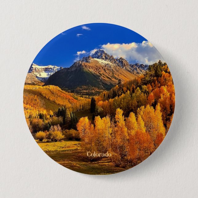 Autumn in Colorado Button (Front)