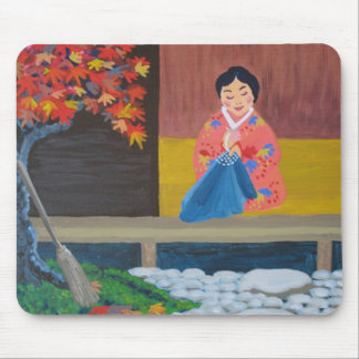 Autumn in Japan Mouse Pad