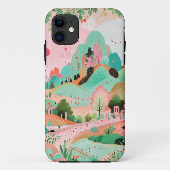 Autumn in Korea Case-Mate iPhone Case (Back)