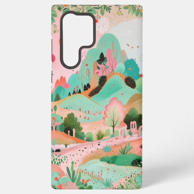 Autumn in Korea Samsung Galaxy Case (Back)