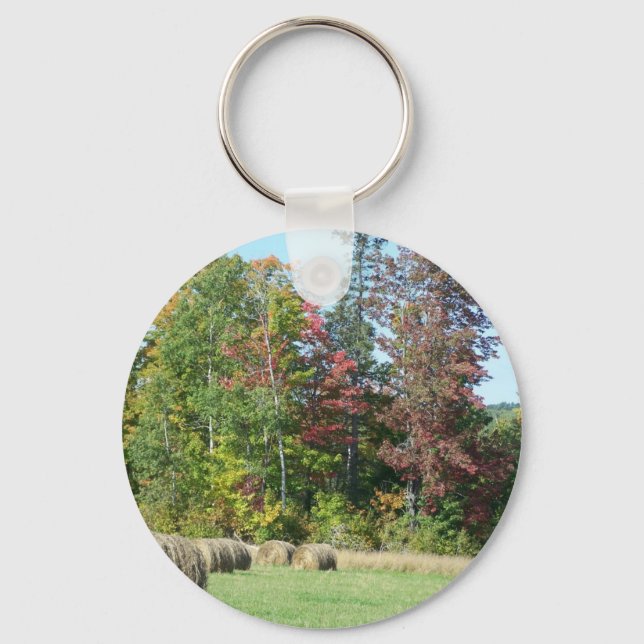Autumn In Maine Keychain (Front)
