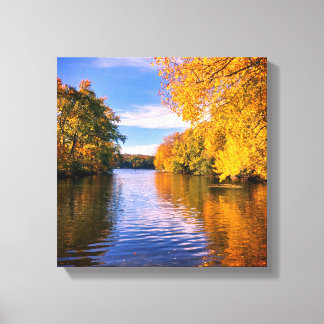 Autumn in Massachusetts Canvas Print