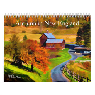 Autumn in New England Calendar