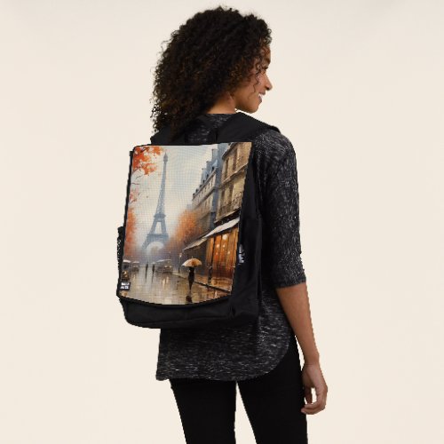 Autumn in Paris France Backpack