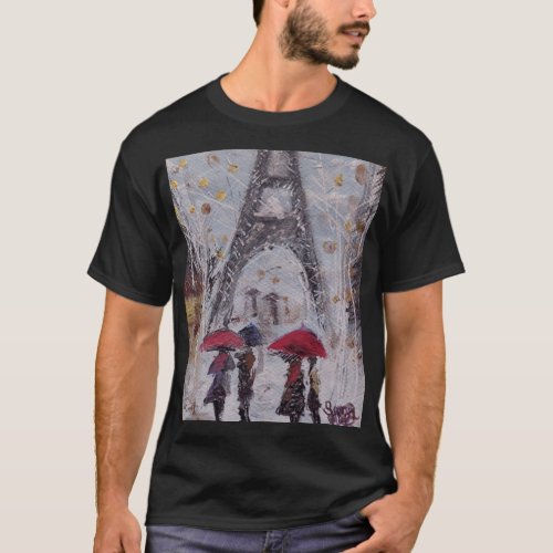 Autumn in Paris SF T_Shirt
