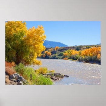 Autumn In Riverbend Park Poster by bluerabbit at Zazzle