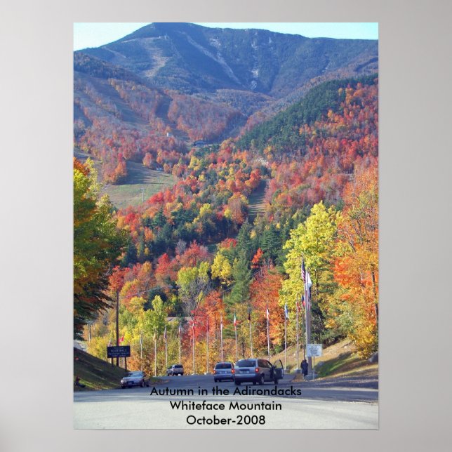 Autumn in the Adirondacks Poster (Front)