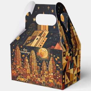Autumn In The Big City Favor Boxes