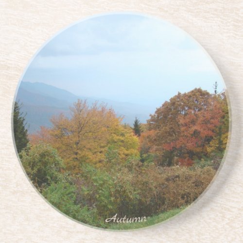 Autumn in the Blue Ridge Mountains Coaster