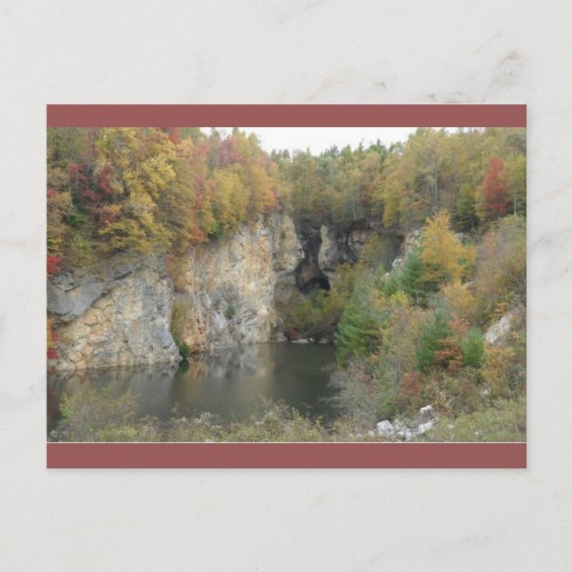 Autumn in the Blue Ridge Mountains Postcard (Front)