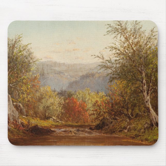 Autumn in the Catskills – Charles W. Knapp Mouse Pad (Front)