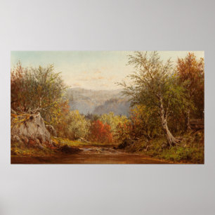 Autumn in the Catskills – Charles W. Knapp Poster