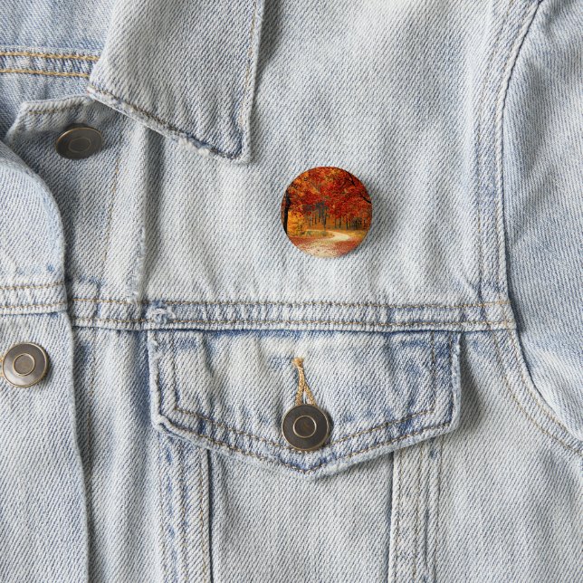 autumn in the forest button (In Situ)