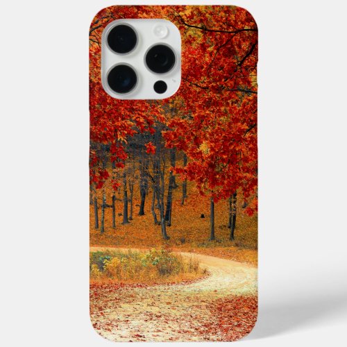 autumn in the forest iPhone 15 pro max case