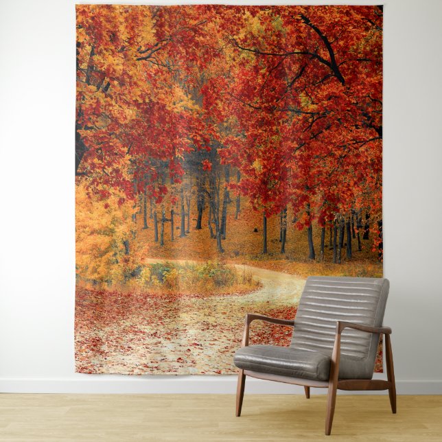 autumn in the forest tapestry (In Situ)