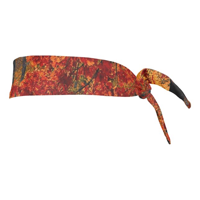 autumn in the forest tie headband (Rotate 90)
