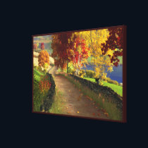 Autumn in the Glen Canvas Print