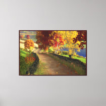 Autumn in the Glen Canvas Print