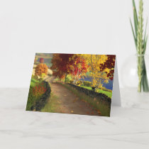 Autumn in the Glen Card