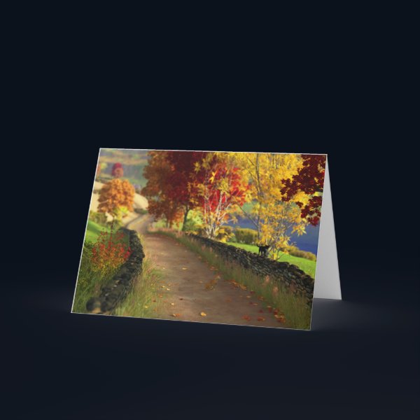 Autumn in the Glen Card Autumn in the Glen Card