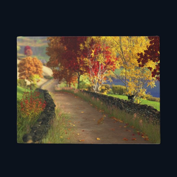 Autumn in the Glen Doormat