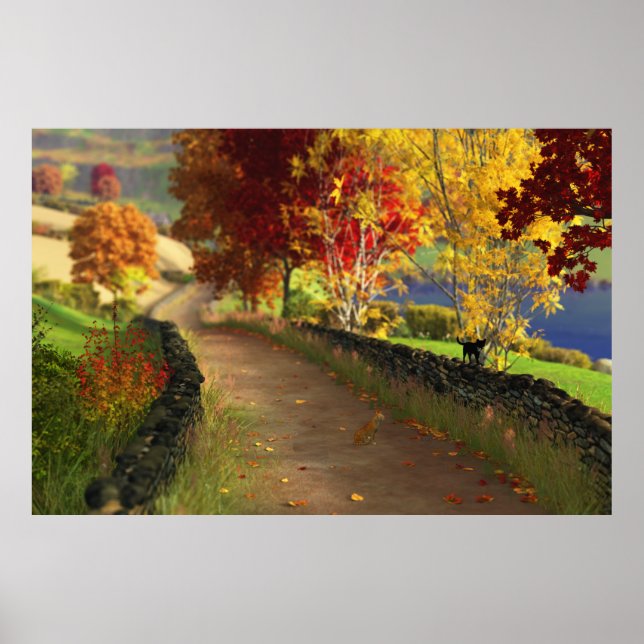 Autumn in the Glen Print (Front)