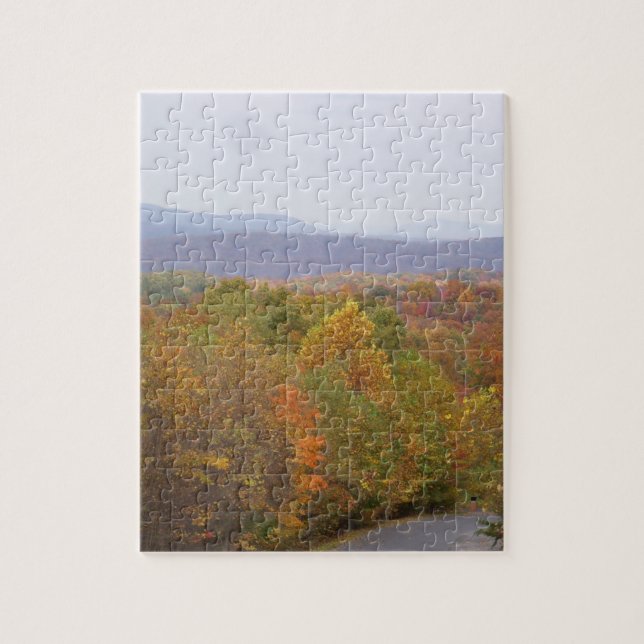 Autumn In The Mountains Jigsaw Puzzle (Vertical)